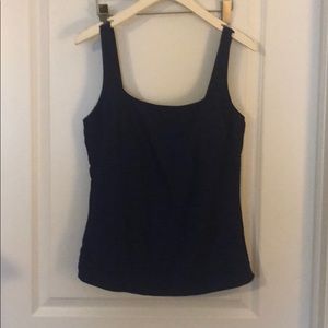 Gotten blue tankini top. Size 12. Like new.
